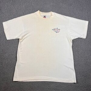 Vintage 90s Fruit of the Loom PASCO Scientific Making Physics Fun T-Shirt L USA
